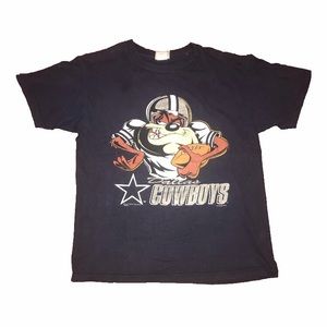 Vintage Looney Tunes Dallas Cowboys Taz Shirt